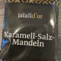 Karamell-Salz-Mandeln