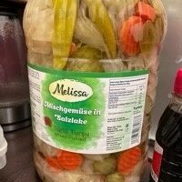 Mischgemüse in Salzlake