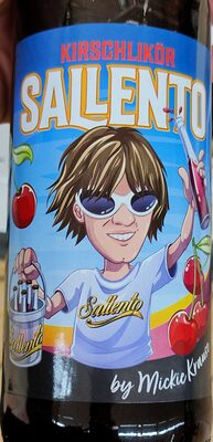 Sallento by Mickie Krause - Kirschlikör front packaging