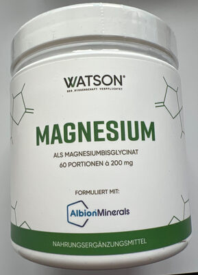 Magnesium als Magnesiumbisglycinat