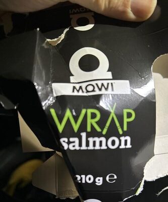 Wrap salmon