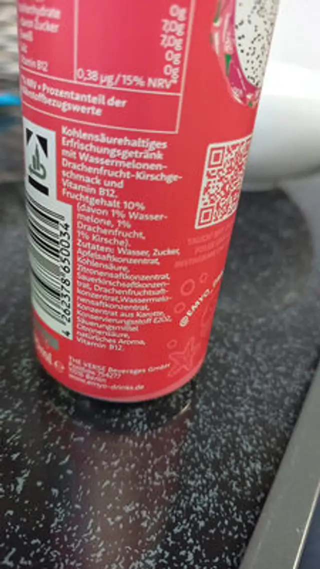 Unknown ingredients label