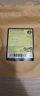 Scotch Bonnet Chili front packaging