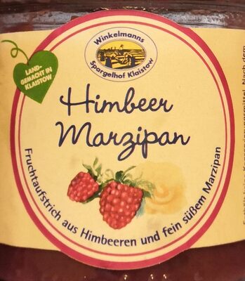 Himbeer Marzipan Fruchtaufstrich