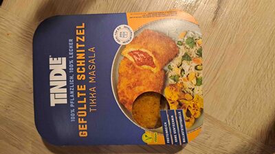 Gefüllte Schnitzel Tikka Masala