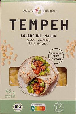 Tempeh Sojabohne Natur