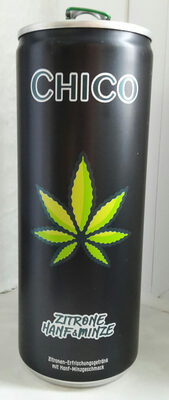 Chico Erfrischungsgetränk mit Hanf-Minz-geschmack