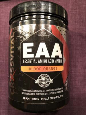 EAA Blood Orange front packaging