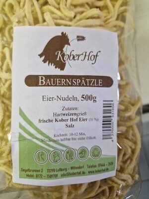 Bauernspätzle