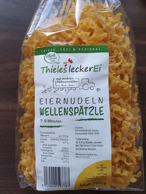 Eiernudeln Wellenspätzle