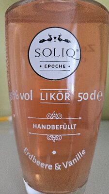 Erbeere Vanille Likör