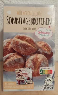 Sonntagsbrötchen front packaging