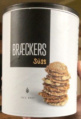 Braeckers süss front packaging