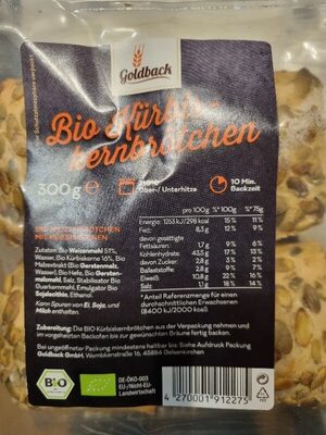 Bio Kürbiskernbrötchen