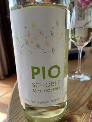Pio Schorle alkoholfrei