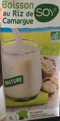 Boisson au riz de Camargue  front packaging