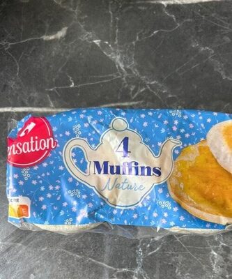 4 muffins nature