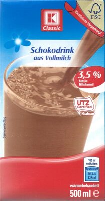 Schokodrink aus Vollmilch
