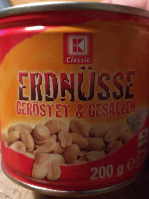 Erdnüsse geröstet & gesalzen