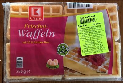 Frischeiwaffeln, Aus 32% Frischen Eiern