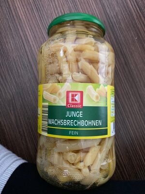 Junge Wachsbrechbohnen front packaging