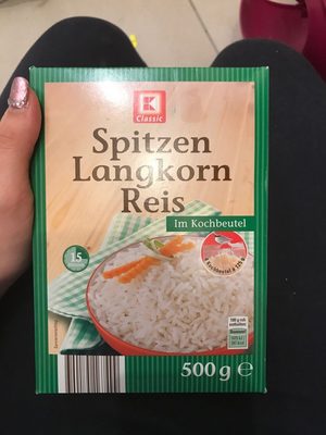Langkorn Reis front packaging