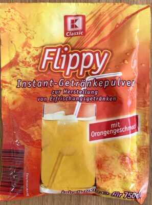 Flippy Instant-Getränkepulver Orange