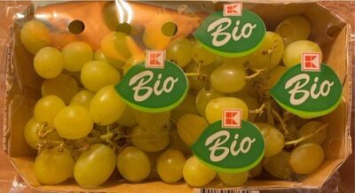 Bio Weintrauben front packaging