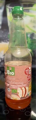 Essig K bio Apfelessig Klar front packaging