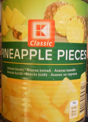 Ананас на парчета