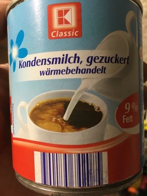 Kondensmilch gezuckert