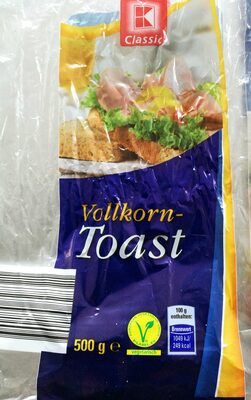 Vollkorn-Toast