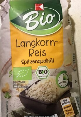 Langkorn Reis front packaging