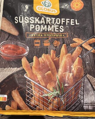 Süsskartoffel-Pommes front packaging