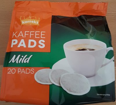 Kaffee Pads Mild