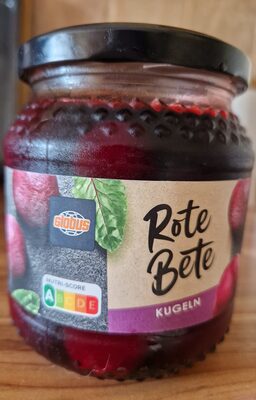 Rote Beete front packaging