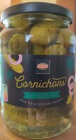 Cornichons mit Dill und Zwiebeln