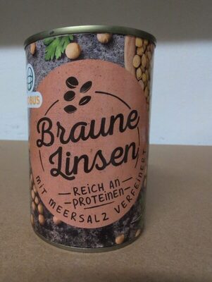 Braune Linsen