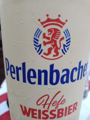 Perlenbacher Hefe weissbier front packaging