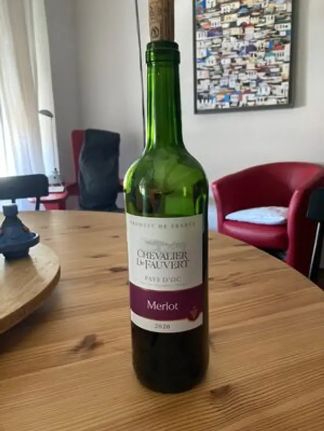 Vineris Merlot Souple Fruité ingredients label