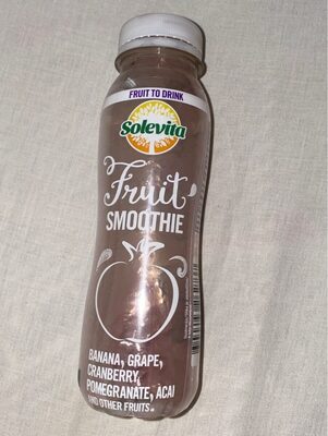 fruit smoothie front packaging