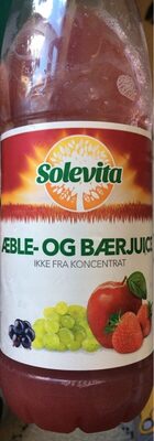 Æble- og bærjuice Ikke fra koncentrat