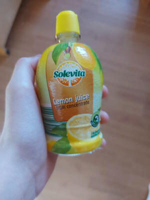 Lemon juice from concentrate