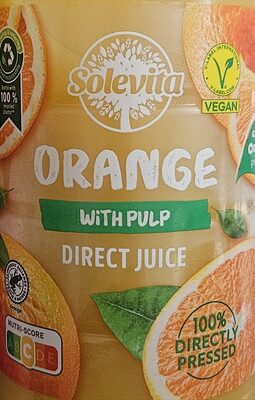 100% сок от портокал с парченца плод