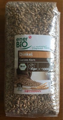 Ener bio Dinkel - Epeautre grains entiers front packaging