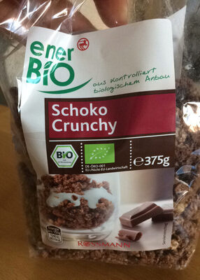 Ener Bio Schoko Crunchy Schoko Knusper Müsli front packaging
