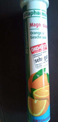 Brausetabletten Orangengeschmack