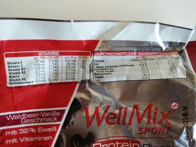 Waldbeer-Vanille-Geschmack