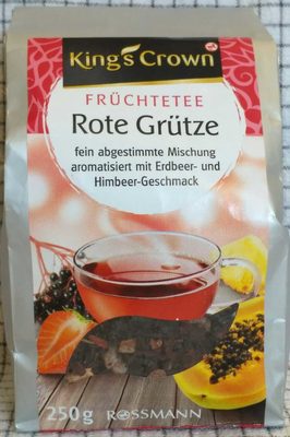 Früchtetee Rote Grütze