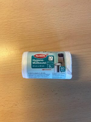 Müllbeutel 5l front packaging